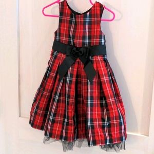 Plaid Holiday Dress